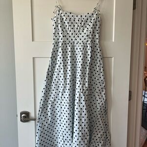 Reformation Vinny Polka Dot Dress